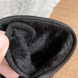 Wodoodporne krótkie botki damskie z ociepleniem