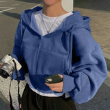 Damska casualowa bluza z kapturem