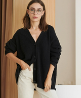 Damski kardigan zapinany na guziki