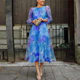 Floral Midi Occasion Dress
