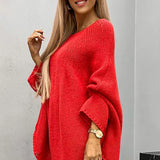 Stylowy sweter z grubym splotem dla kobiet