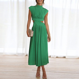 Sleeveless Open Back Maxi Dress