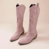 Stylowe wysokie buty kowbojskie dla kobiet