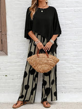Asymmetric Two Piece Summer Set