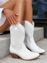 Klasyczne buty damskie z oddychającą cholewką