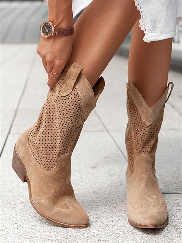 Klasyczne buty damskie z oddychającą cholewką