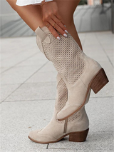 Klasyczne buty damskie z oddychającą cholewką