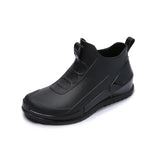 Damskie kalosze typu slip-on z wodoodpornym materiałem