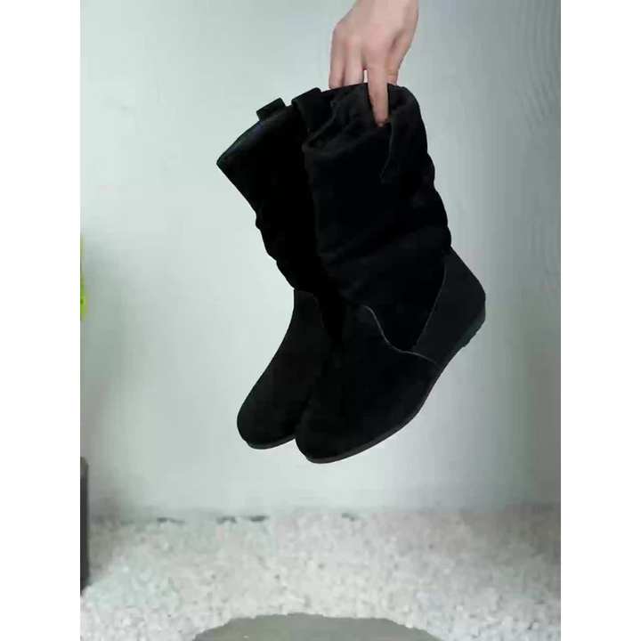Płaskie buty wsuwane do kostki dla kobiet