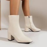 Damskie buty dirndl z bocznym zamkiem