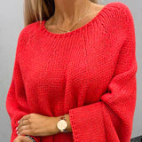 Stylowy sweter z grubym splotem dla kobiet