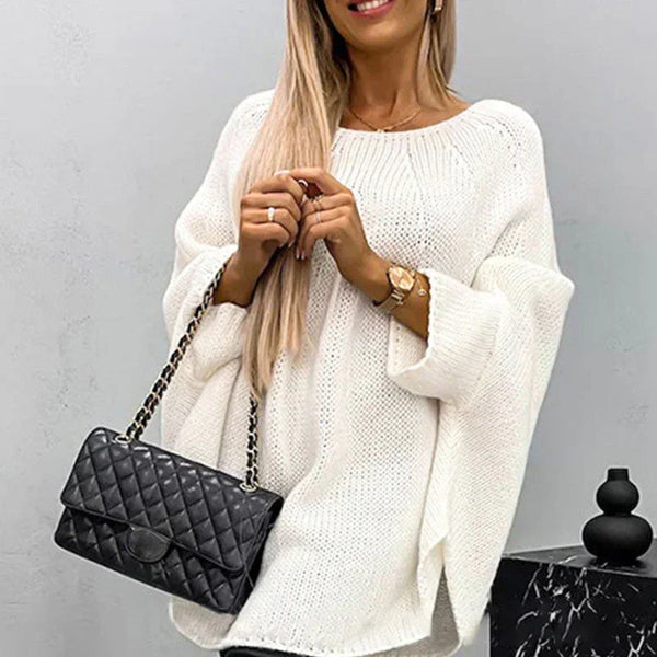 Stylowy sweter z grubym splotem dla kobiet