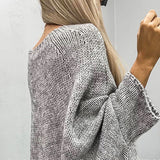 Stylowy sweter z grubym splotem dla kobiet
