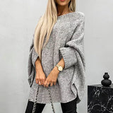 Stylowy sweter z grubym splotem dla kobiet