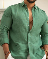 Lightweight Linen Style Shirt