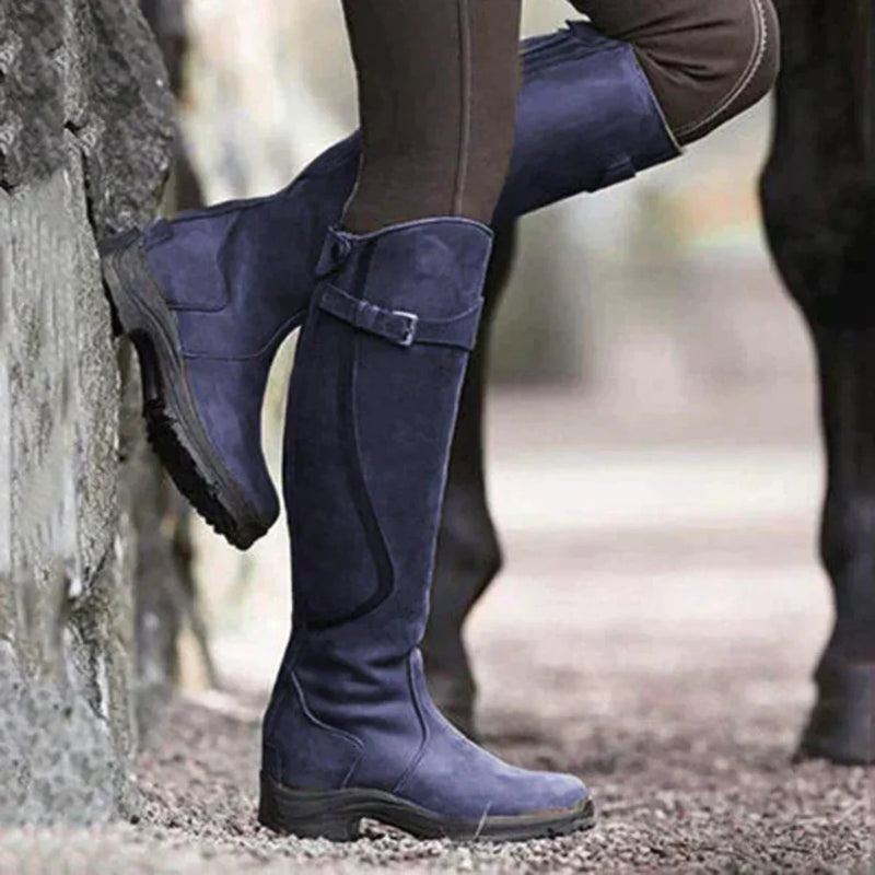 Wysokie wodoodporne buty dla kobiet